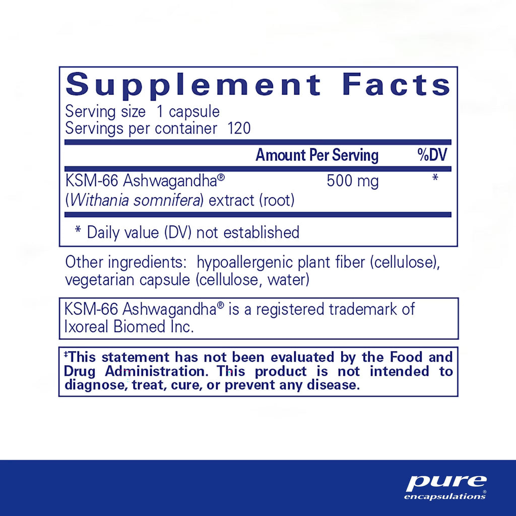 Pure Encapsulations - Ashwagandha
