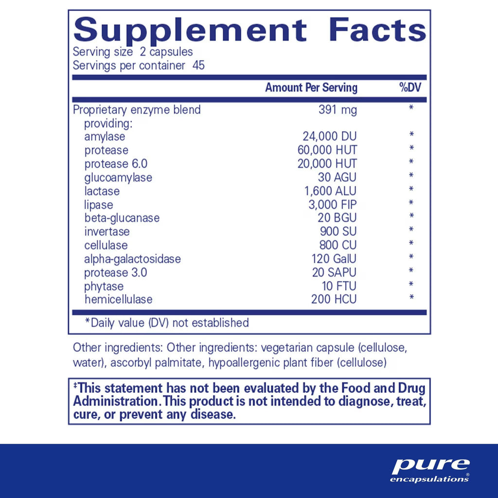 Pure Encapsulations - Digestive Enzymes Ultra